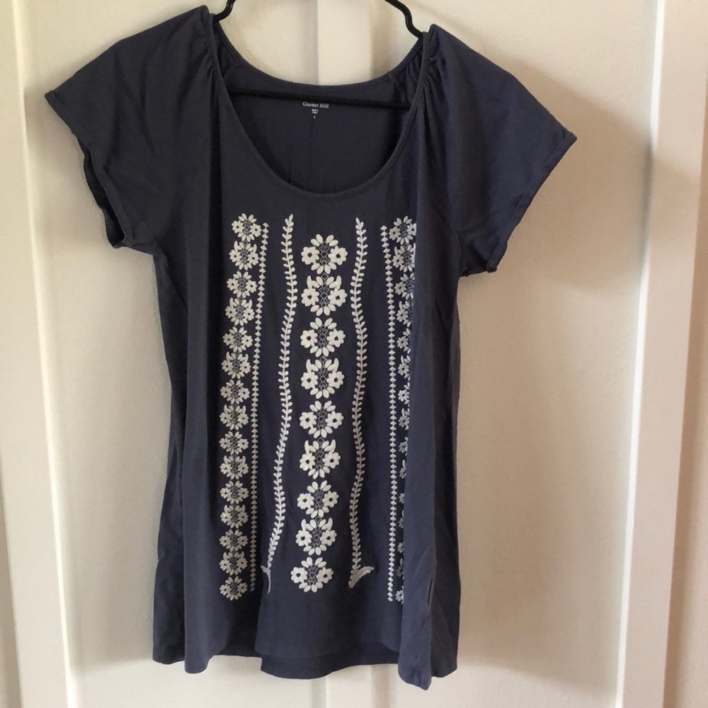 Garnet Hill BoHo Floral Tunic